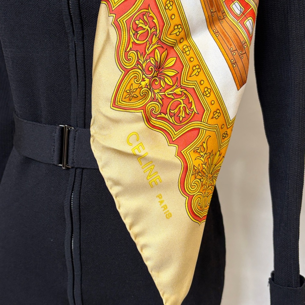 Celin Silk Scarf - Picture 6 of 16
